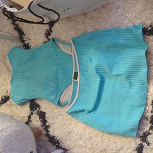 Ralph Lauren swimsuit vintage one piece and skirt